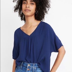 NWT Madewell Rhyme Top in Nightfall